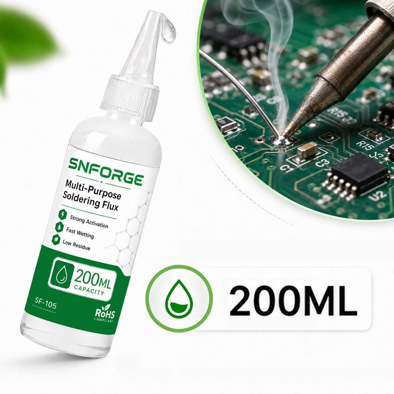 Home Improvement And Services - Liquid flux Multi-Purpose Soldering Strong Activation