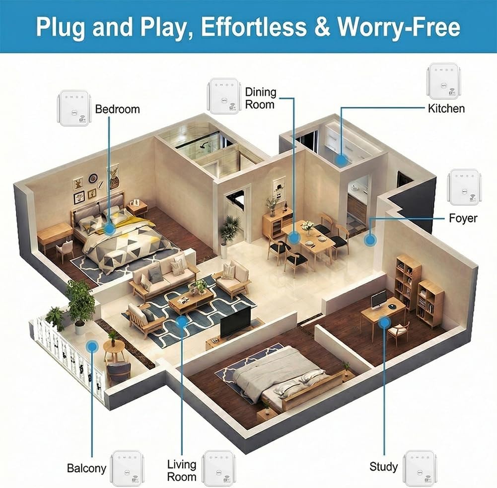 2026 New WiFi Repeater 300Mbps - Home Improvement And Hardware 리뷰 및 가격