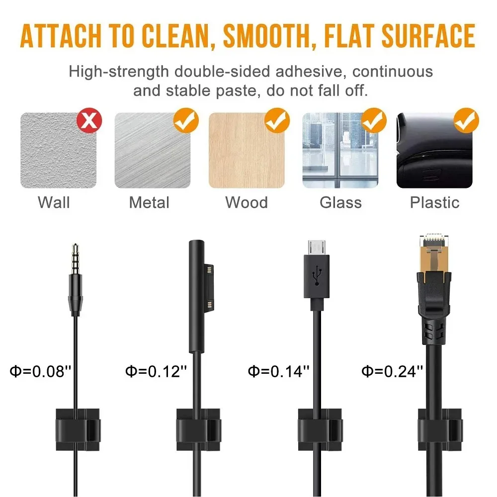 Car Cable Clamp Accessories Se - Home Improvement And Supply 리뷰 및 가격