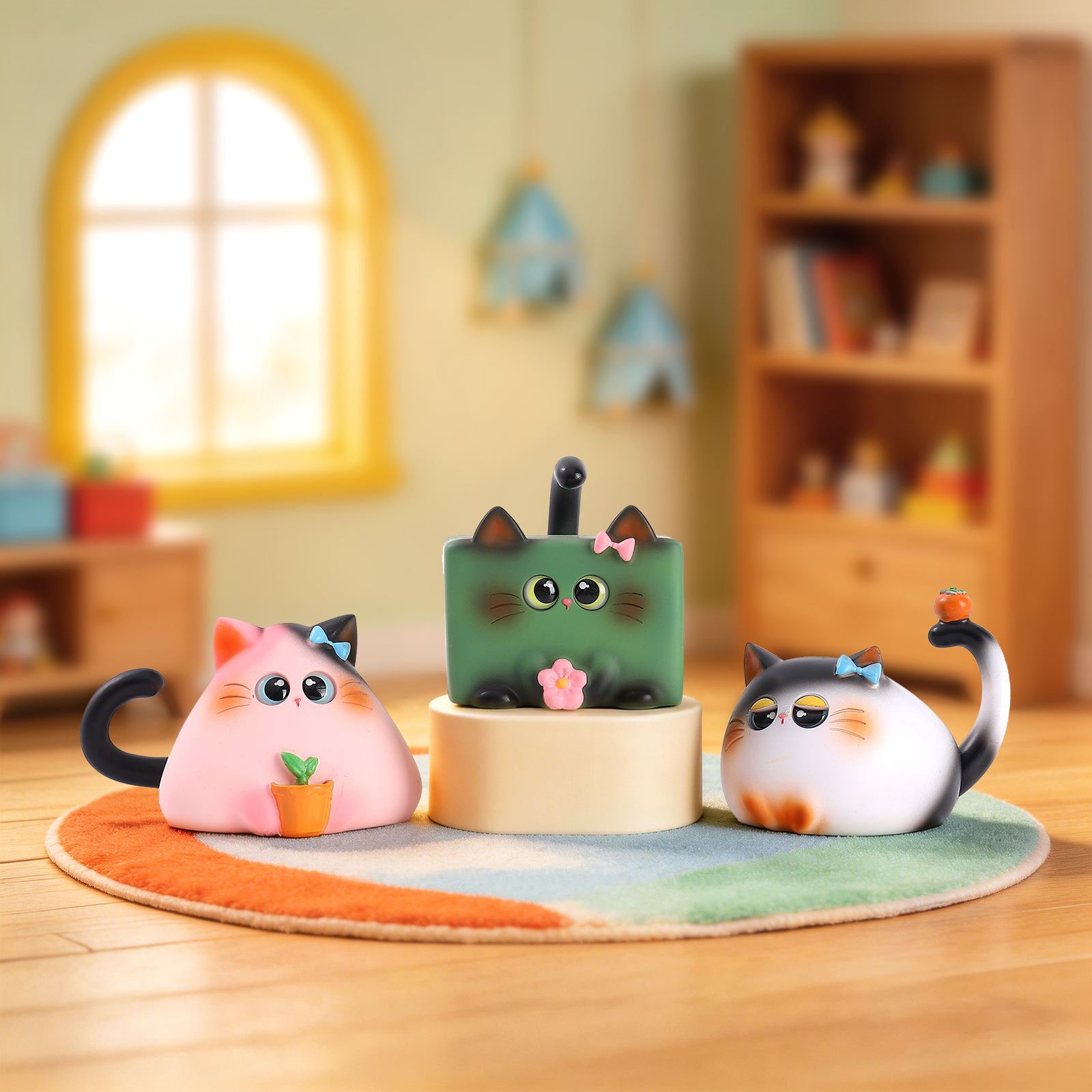 Blind Box Cat Figurine Resin C - Home Improvement And Hardware 리뷰 및 가격