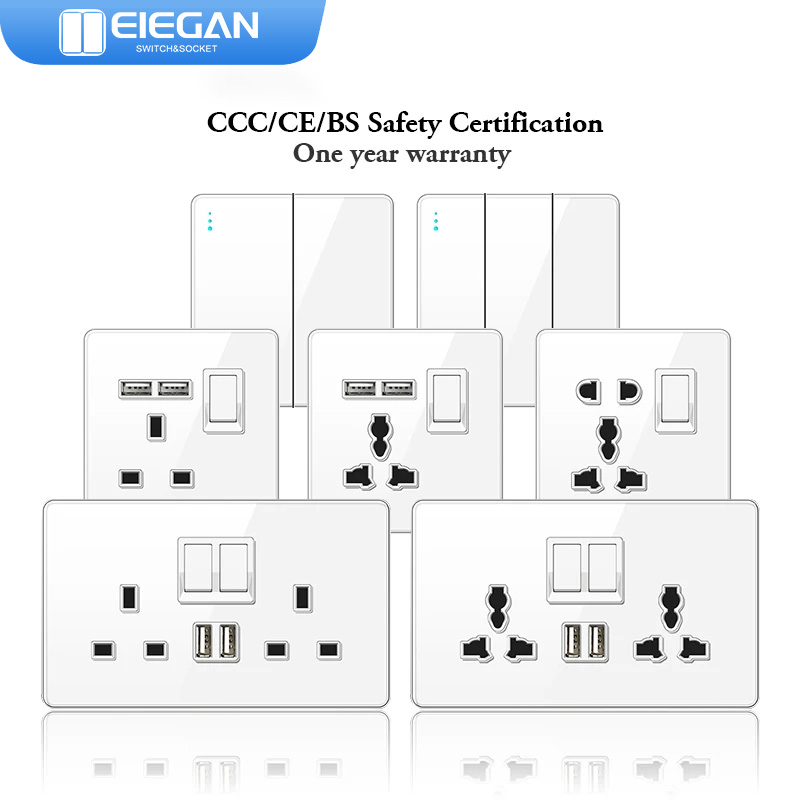 ELEGAN UK Socket White 16A/20A - Home Improvement Uk 리뷰 및 가격