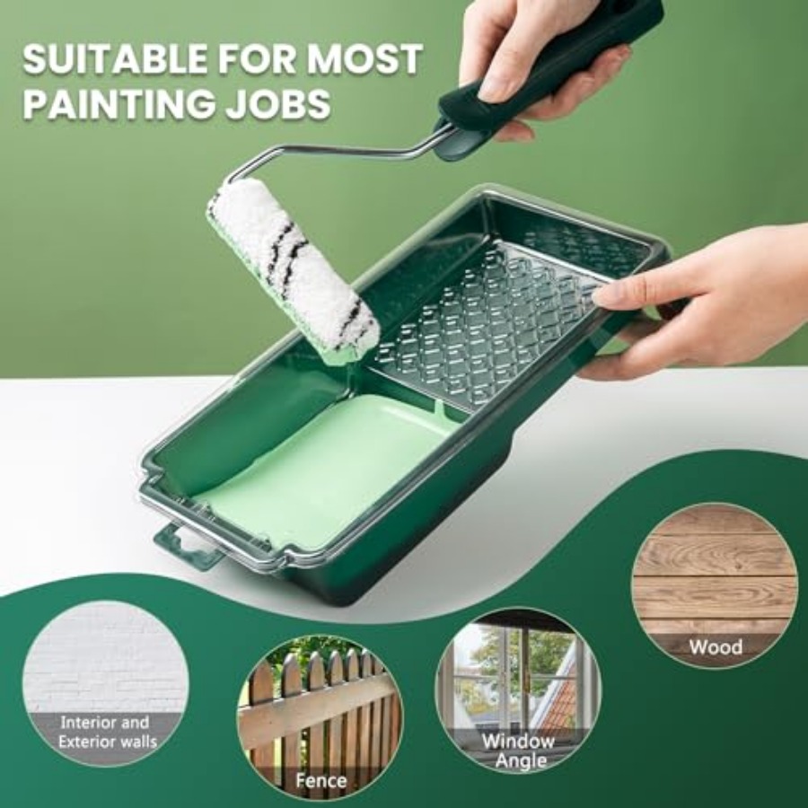 15 Pcs Small Roller, Tray, Tra - Home Improvement And Supply 리뷰 및 가격