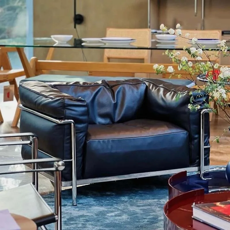 Service Black Luxury Sofa Leat - Home Improvement And Services 리뷰 및 가격