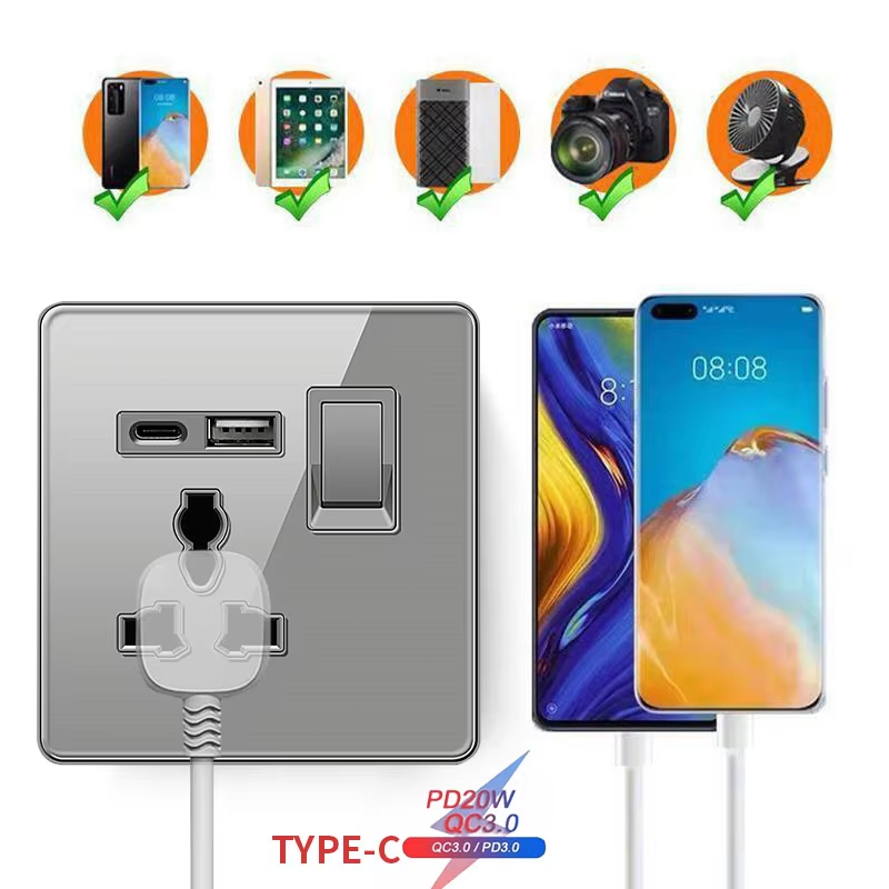 ELEGAN UK Socket Grey 16A/20A/ - Home Improvement Uk 리뷰 및 가격