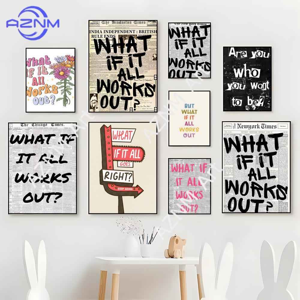 What If It All Works Out Poste - Home Improvement Show 리뷰 및 가격