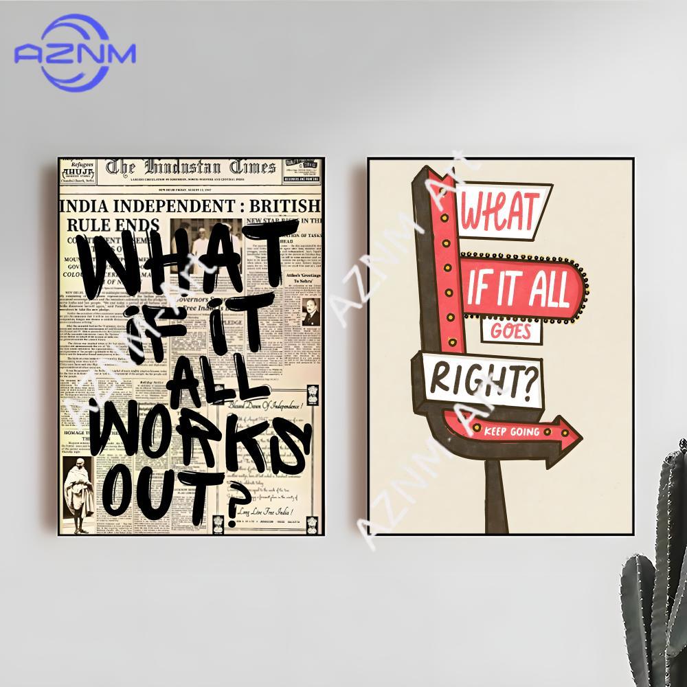 What If It All Works Out Poste - Home Improvement Show 리뷰 및 가격