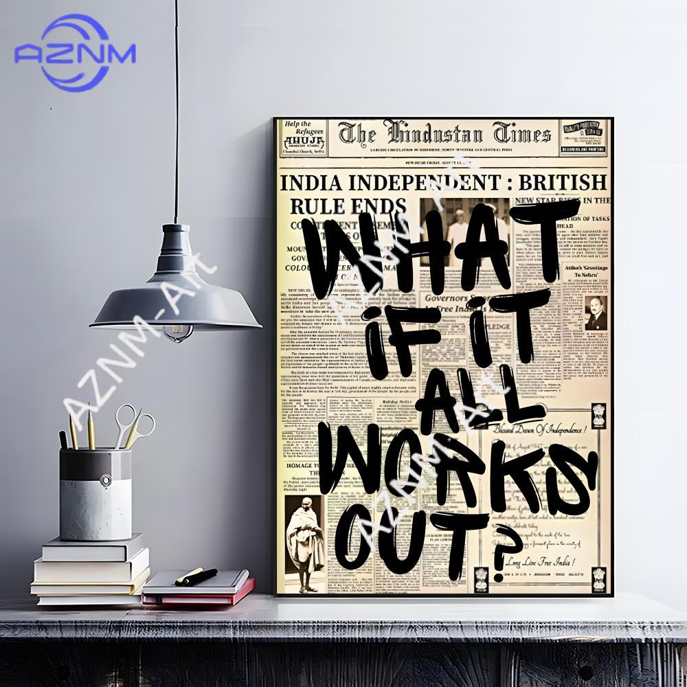 What If It All Works Out Poste - Home Improvement Show 리뷰 및 가격