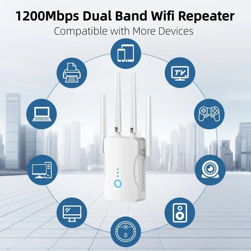 1200Mbps Dual Band WiFi Repeat - Home Improvement And Hardware 리뷰 및 가격