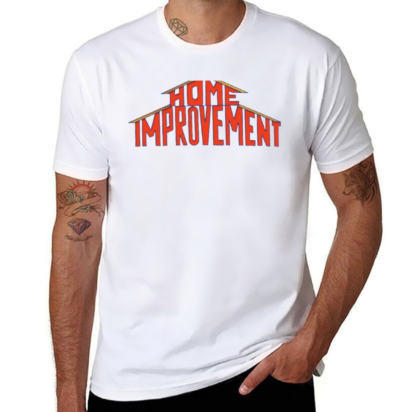 Home Improvement Logo 90s T-Sh - Home Improvement Logo Design 리뷰 및 가격