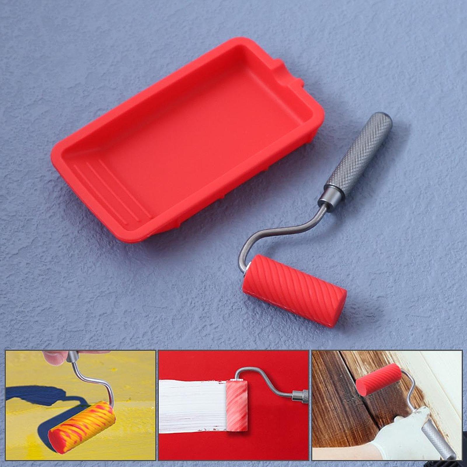 Paint Tray with Roller Silicon - Home Improvement And Supply 리뷰 및 가격