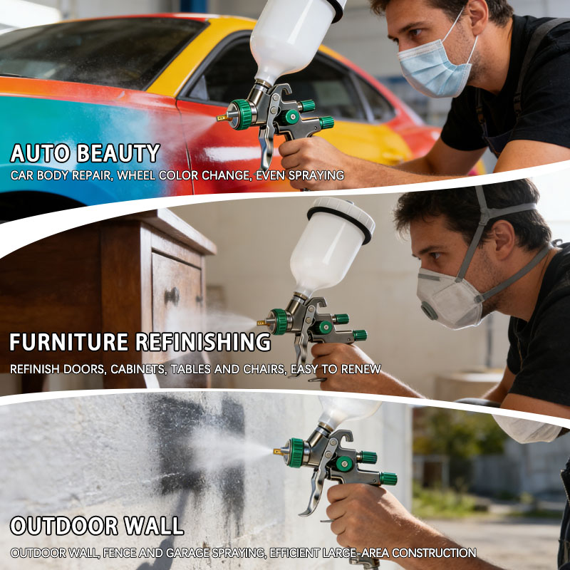 Pneumatic Air Spray Gun High A - Home Improvement Sales 리뷰 및 가격