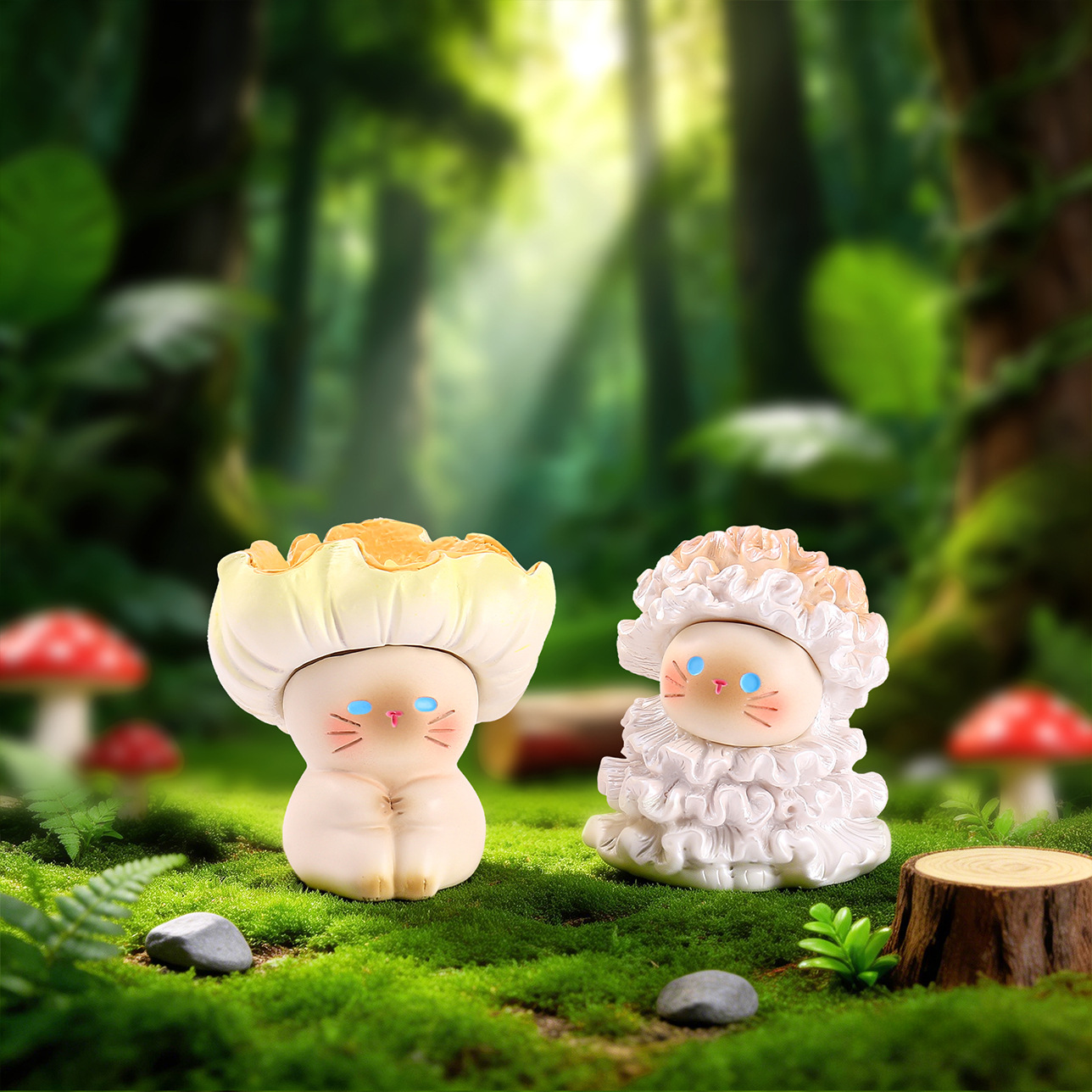 Mushroom Meow Blind Box Cute C - Home Improvement And Hardware 리뷰 및 가격