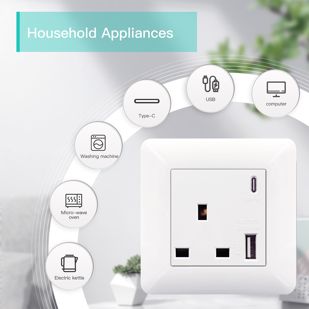 EIOMR UK Wall Switch Socket wi - Home Improvement Uk 리뷰 및 가격