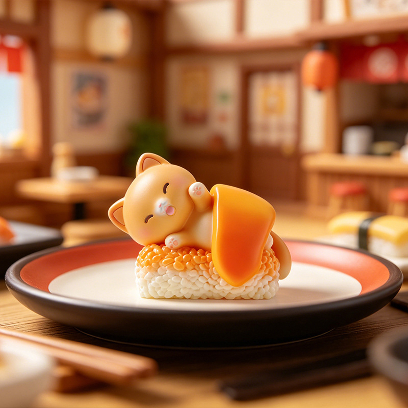Sushi Cat Blind Box Cartoon Fi - Home Improvement And Hardware 리뷰 및 가격