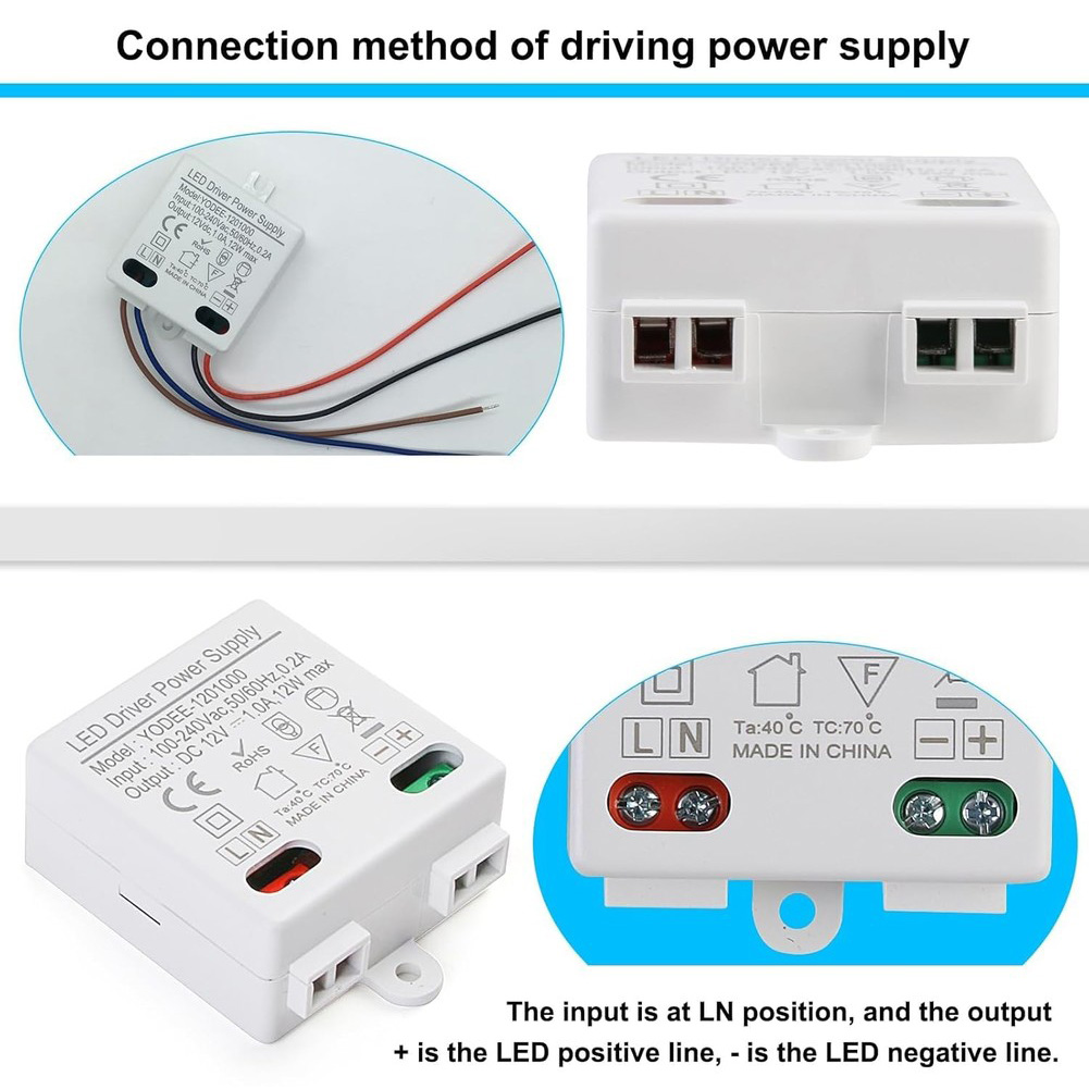 2PCS Compact 12W LED Power Sup - Home Improvement And Supply 리뷰 및 가격