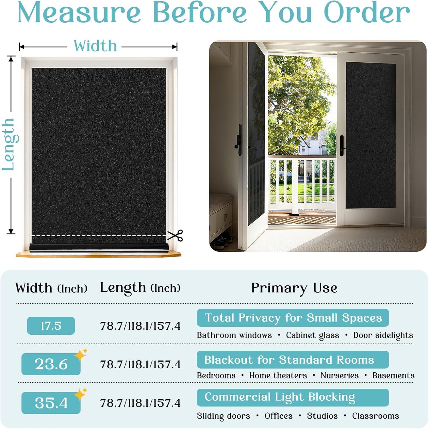 Blackout Window Film Kit, Fros - Home Improvement Show 리뷰 및 가격