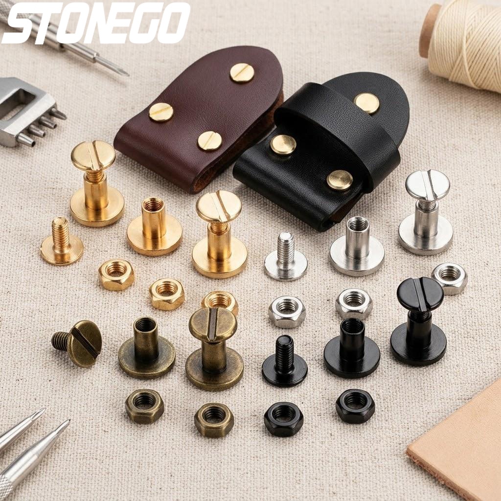 10PCS Leather Rivets Double Ca - Home Improvement And Supply 리뷰 및 가격
