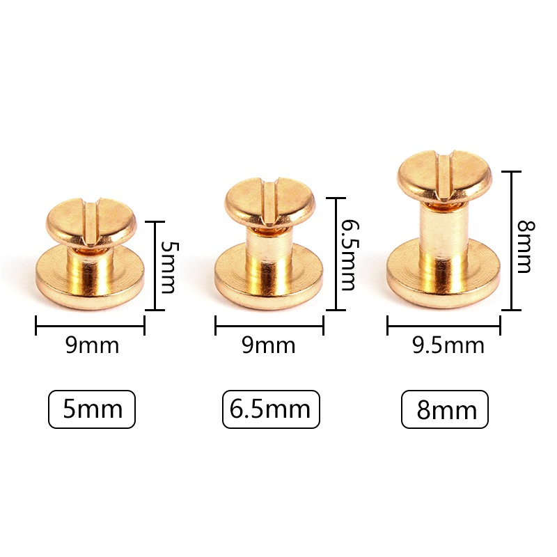 10PCS Leather Rivets Double Ca - Home Improvement And Supply 리뷰 및 가격